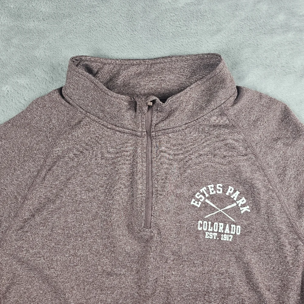 MV Sport Pullover 1/4 Zip Colorado Estes Park Men's Size Small
